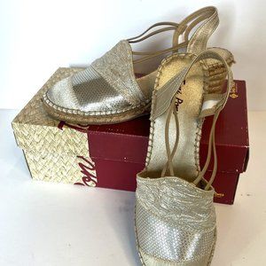 Toni Pons Telma Beige Metallic Espe Women's Sandals
